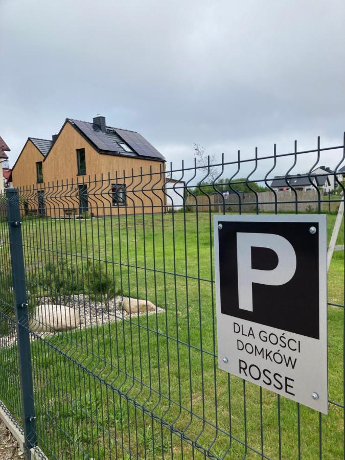 Domki Rosse Niedaleko Plazy Jastrzębia Góra Dış mekan fotoğraf